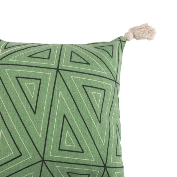 Cojín Decorativo K-LINE Figuras Verdes 45 x 45 cms - Imagen 3