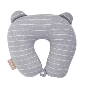 Cojín Infantil Relajante K-LINE Orejas Gris Claro 27 x 28 cm