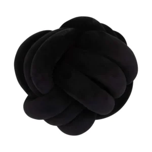Cojín Bola Nudo K-LINE Kids Negro 27.5 x 27.5 cm