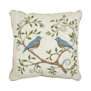 Cojín Decorativo K-LINE Pájaros 45 x 45 cm