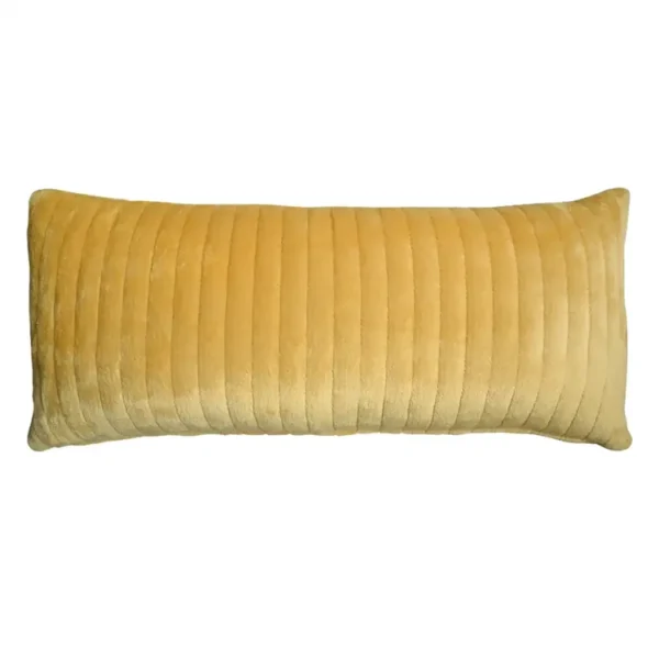 Cojín Flannel K-LINE Mostaza 30 x 70 cm