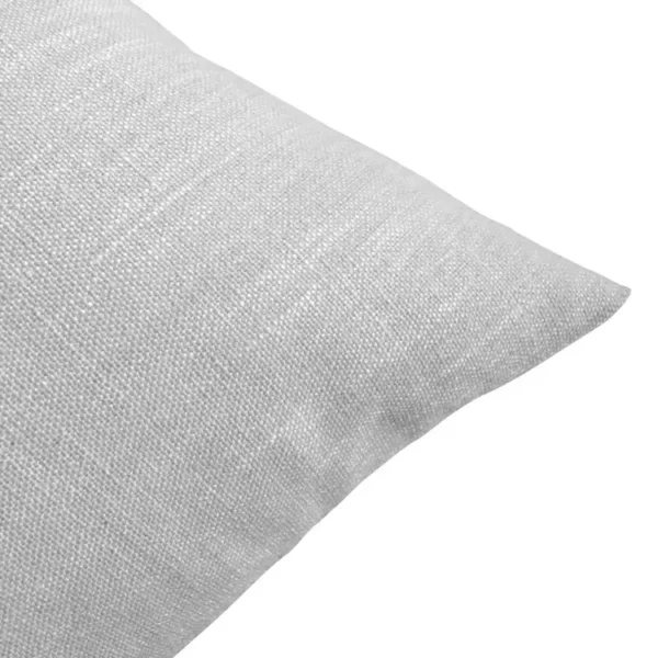 Cojín K-LINE Natural Lino Gris Plata 50 x 50 cm - Imagen 2