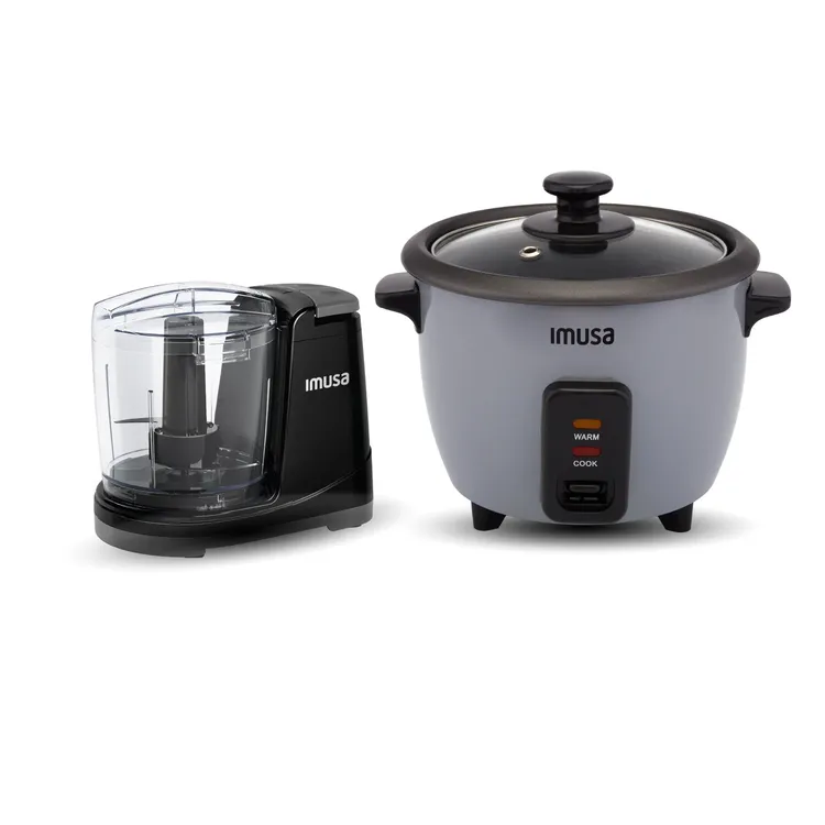 Combo IMUSA Arrocera 5 tazas + procesador Powermax 0,7L