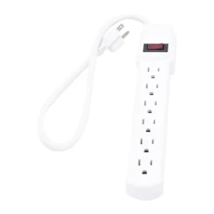 Supresor de Picos FERRENOVO de 50 CM - 90 Julios - 6 Salidas FN-23399 Blanco