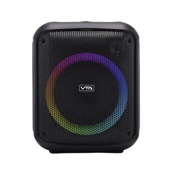 Parlante VTA Inalámbrico Bluetooth Fluorecens Box Neón Digital Sound 60W Negro - Imagen 2