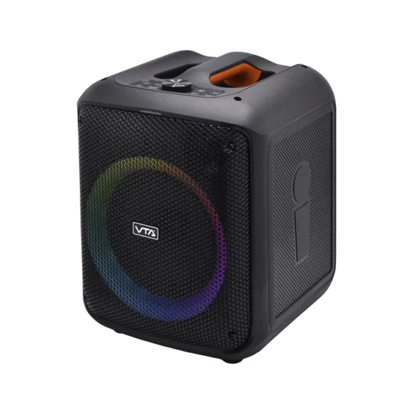 Parlante VTA Inalámbrico Bluetooth Fluorecens Box Neón Digital Sound 60W Negro - Imagen 3