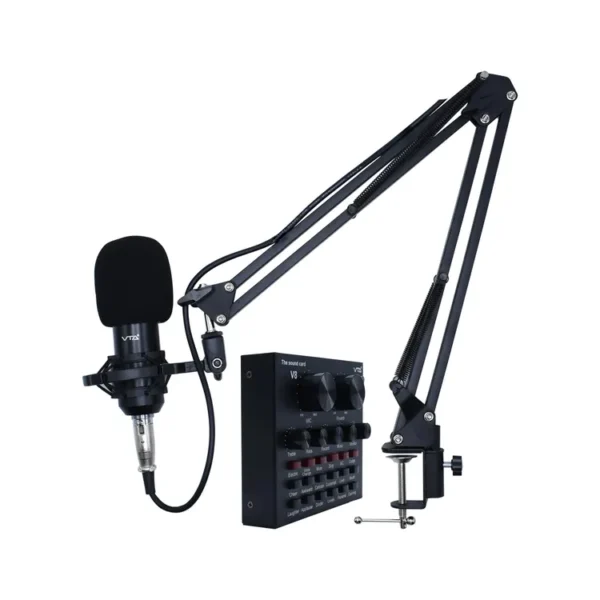 Set de Micrófono VTA Profesional con Mezclador