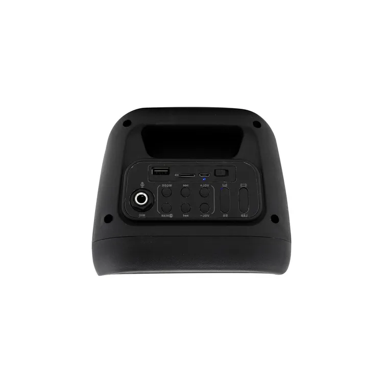 Parlante VTA Inalámbrico Bluetooth con Luz Flama y Micrófono Alámbrico|Luces Audiorídmicas Programables y Ecualizador|Radio FM| Puerto USB|MicroSD20W - Imagen 2