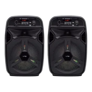 Set x 2  Parlantes VTA  82666 Recargables 50W Negros
