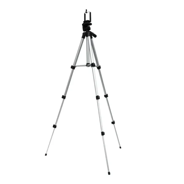 Tripode Extensible VTA Creators para Celulares + Control Bluetooth Plateado - Imagen 3