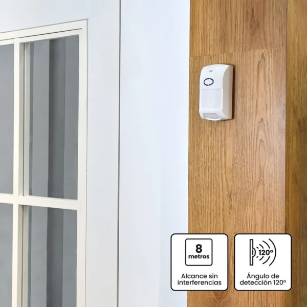 Sensor de Movimiento VTA+ Flux WiFi Rango Detección 120° - Imagen 6