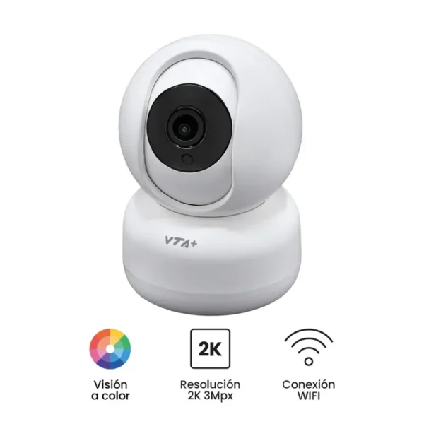 Cámara de Seguridad Interior VTA+ Filp Pro WiFI 2K con Movimiento - Imagen 4