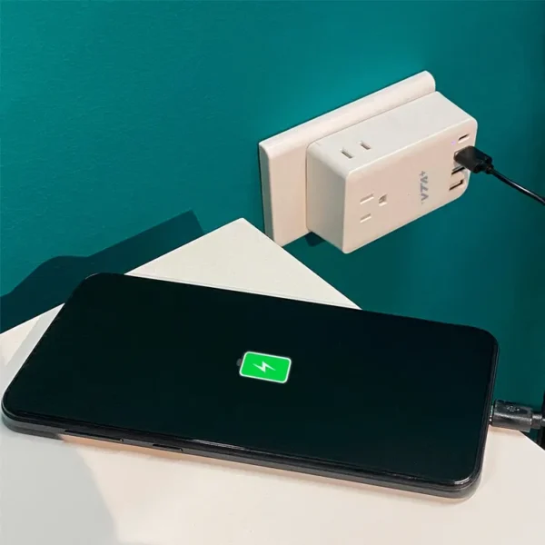 Multitoma Inteligente VTA+  3 Salidas + 3 USB + Tipo C Rictus - Imagen 6