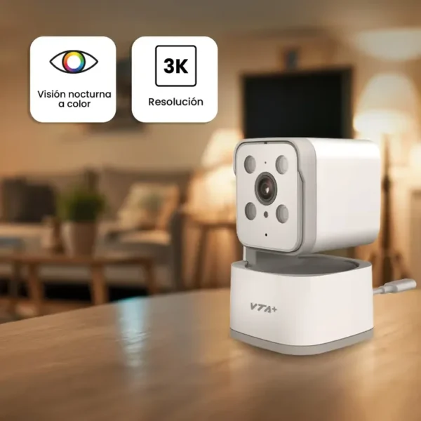 Cámara de Seguridad Interior VTA+ Primus 2  WiFI 3K con Movimiento - Imagen 4