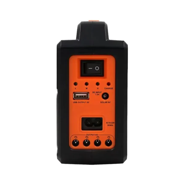 Kit Parlante VTA Inalámbrico Bluetooth Carga Solar Sound 3 en 1 6W Negro - Imagen 3