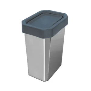 Caneca / Papelera Tapa Vaivén 10 Litros ESTRA Gris