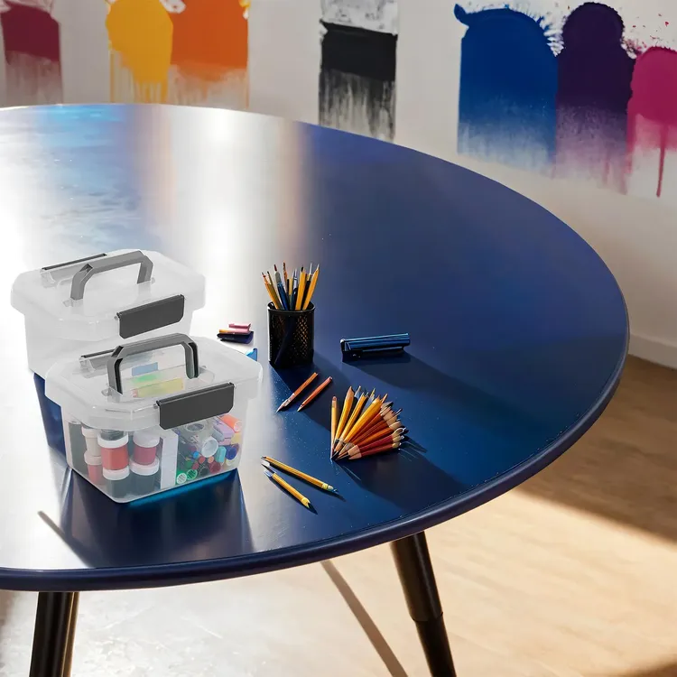 Caja Organizadora con Manijas ESTRA 4 Litros Gris - Imagen 3