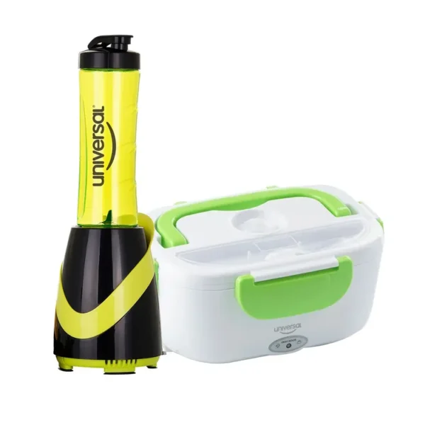 Combo  UNIVERSAL licuadora deportiva +lonchera eléctrica