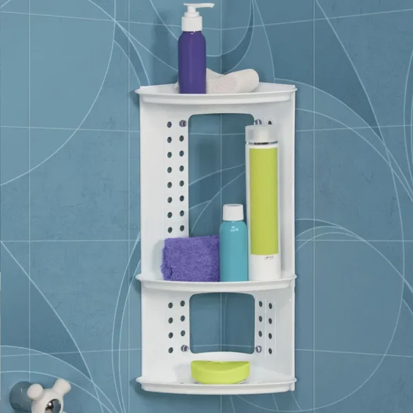 Repisa Esquinera para Baño DAMECOS 3 Niveles - Imagen 2