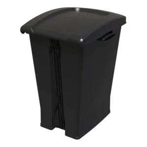 Caneca / Papelera de Pedal 27 Litros NOVEDADES PLÁSTICAS  Negra