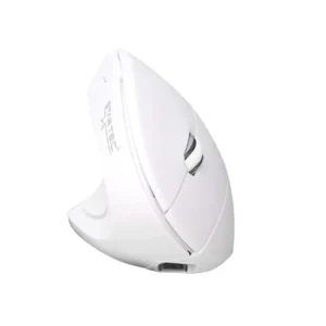 Mouse STARTEC Inalámbrico Óptico Ergonómico Vertical para Zurdos Blanco
