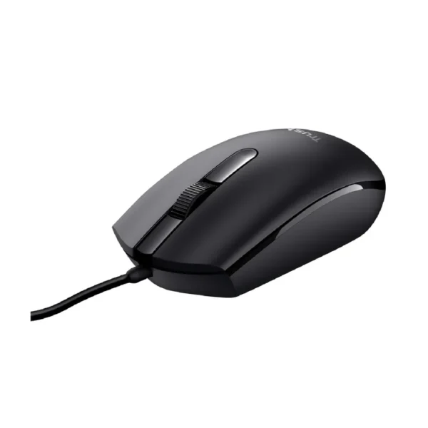 Combo TRUST Cámara Web Tyro Full HD + Mouse Alámbrico Basi Negro - Imagen 4