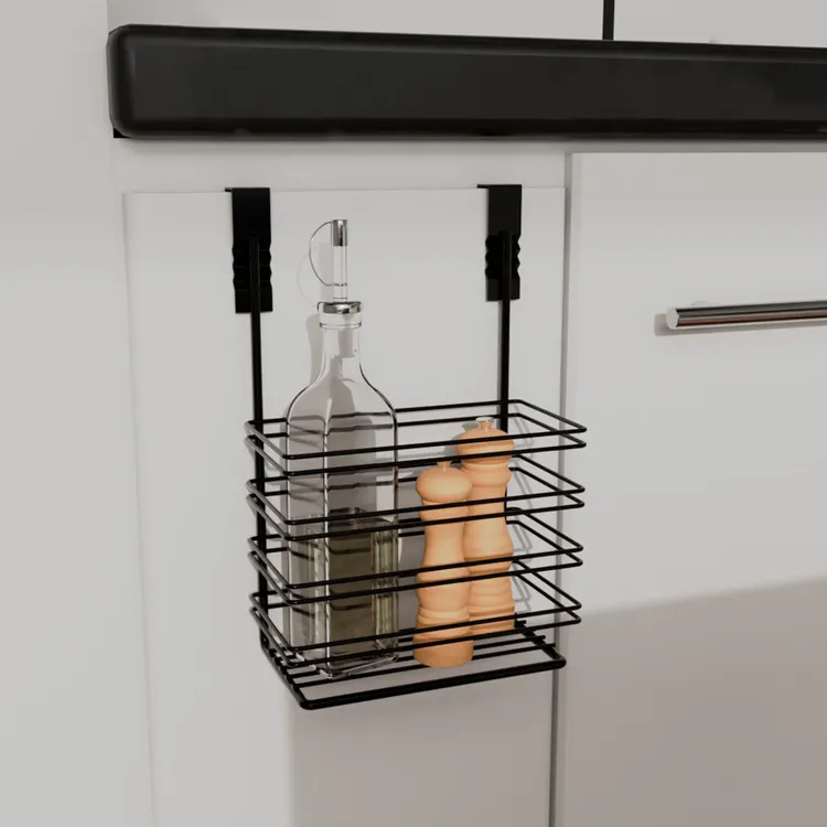 Canasta Organizadora REJIPLAS Geo para Colgar Negra - Imagen 5