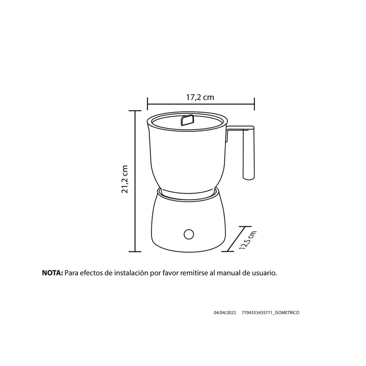 Chocotera Multibebida HACEB 3 Tazas Gris - Imagen 10