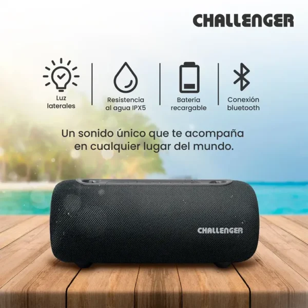 Parlante CHALLENGER SC15 Negro - Imagen 2