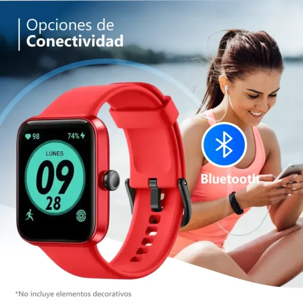 Reloj KALLEY K Watch 2 38 mm Rojo - Imagen 5
