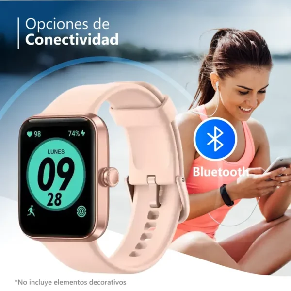 Reloj KALLEY K Watch 2 38 mm Rosado - Imagen 5