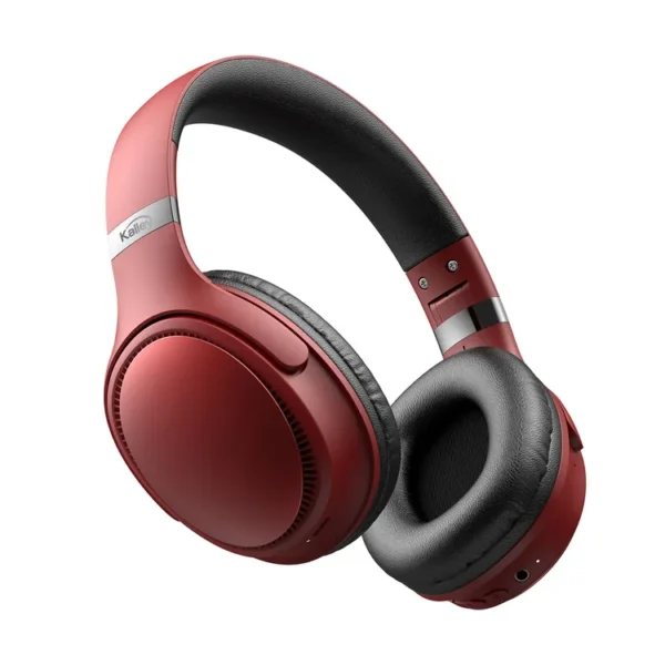 Audífonos de Diadema KALLEY Inalámbricos Bluetooth On Ear K-AR1 Rojo - Imagen 3