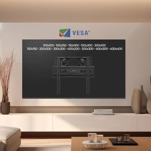 Base KALLEY Escualizable Doble Brazo Flexible K-BF3270 para televisores 32” y 70” - Imagen 10