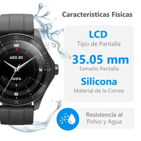 Reloj KALLEY K-SWN3 35 mm Negro|Gris - Imagen 6