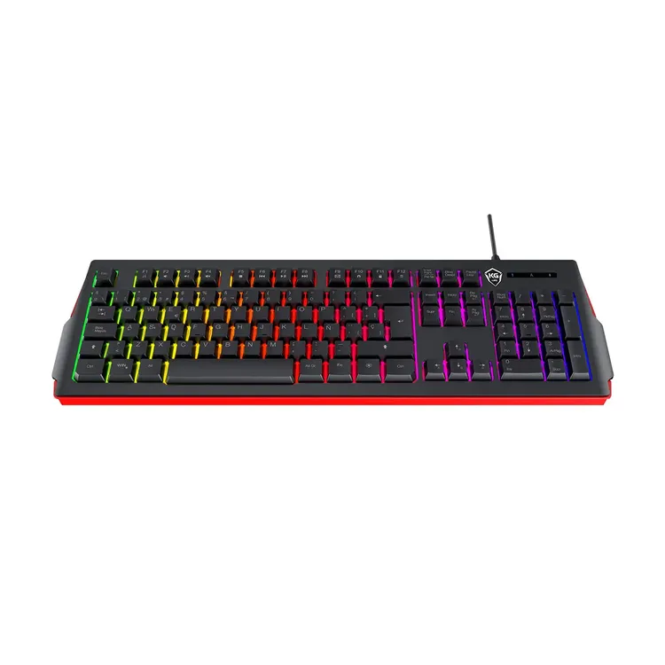 Teclado KALLEY Alámbrico Gaming K-KGT Negro|Rojo - Imagen 2