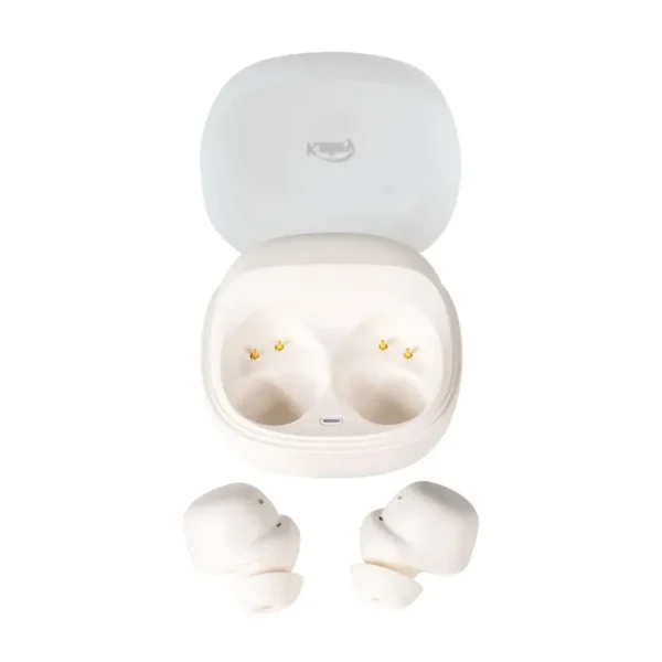 Audífonos KALLEY Inalámbricos Bluetooth In Ear K-AUDC Crema - Imagen 2