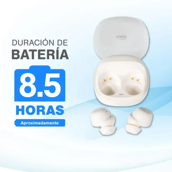 Audífonos KALLEY Inalámbricos Bluetooth In Ear K-AUDC Crema - Imagen 6