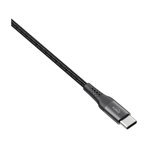 Cable KALLEY USB a USB-C de 1.0 Metro Negro - Imagen 3