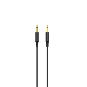 Cable KALLEY Uno a Uno 3.5mm de 1.0 Metro Negro