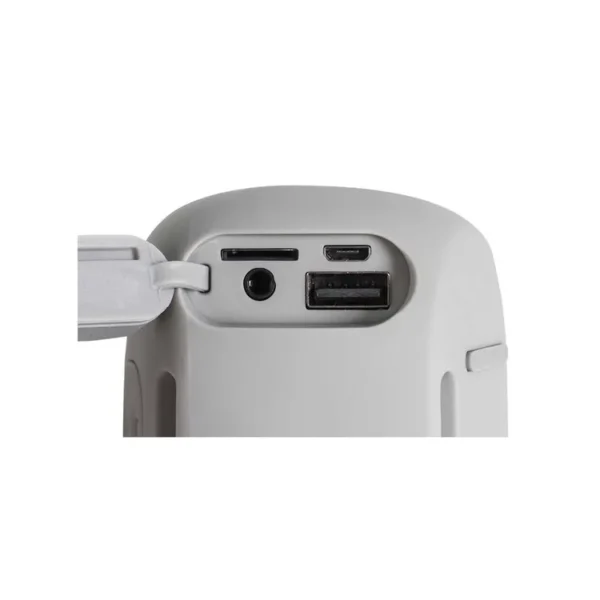 Parlante Portátil KALLEY Bluetooth Radio FM|Puerto USB|MicroSD K-GP4WA 4W Gris - Imagen 4