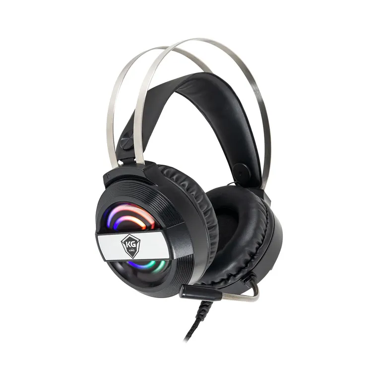 Audífonos de Diadema KALLEY Alámbricos Over Ear Gaming K-KGA1 Negros - Imagen 2