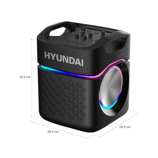Parlante HYUNDAI HYSPBT12 Negro - Imagen 4