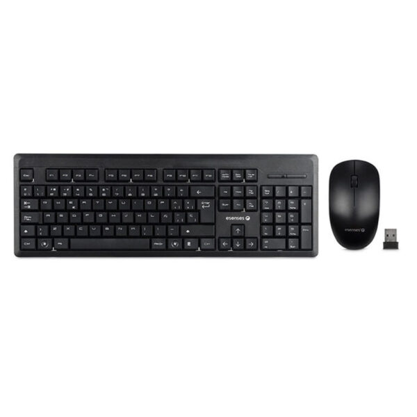 Combo ESENSES Inalámbrico Teclado + Mouse Negro