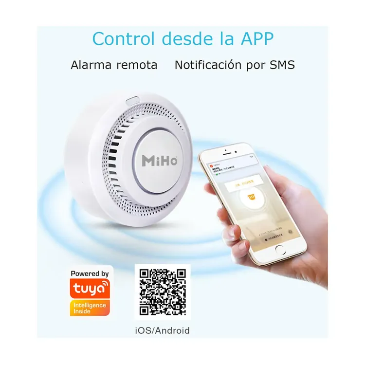 Sensor de Humo MIHO SH-30 Blanco - Imagen 5