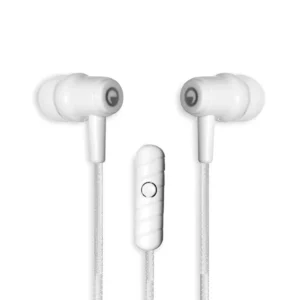 Audífonos ESENSES Alámbricos In Ear Manos Libres Plug 3.5 EB-300 Blanco