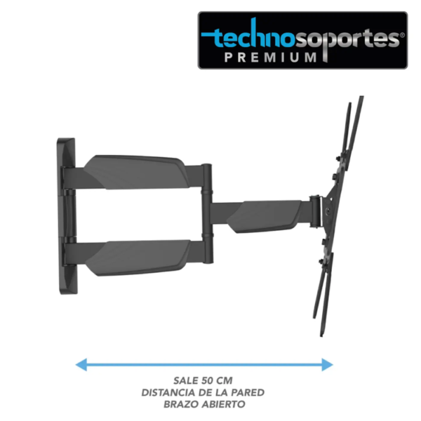 Base TECHNOSOPORTES Escualizable de Brazo para Televisores de 32" a 65" - Imagen 4