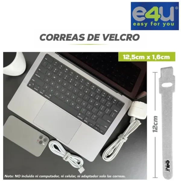 Correas de Velcro E4U x 10 Unidades - Imagen 6