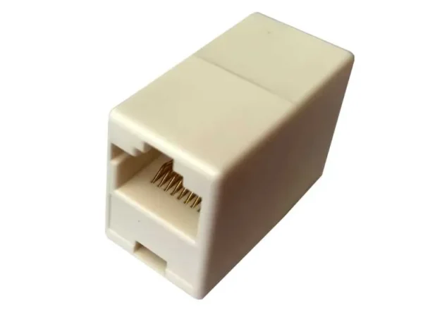 Adaptador unión RJ-45 hembra a hembra para extender cables de red Ethernet CAT 5 y 6 - Imagen 2