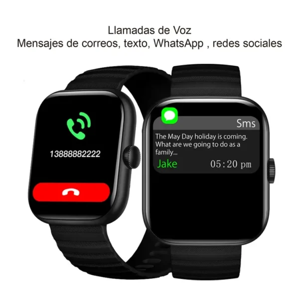 Reloj ESENSES SW-34A 51.81 mm Negro - Imagen 8