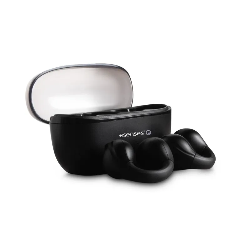 Audífonos ESENSES Inalámbricos Bluetooth Deportivos con Clip EB-1000-EC Negros - Imagen 2